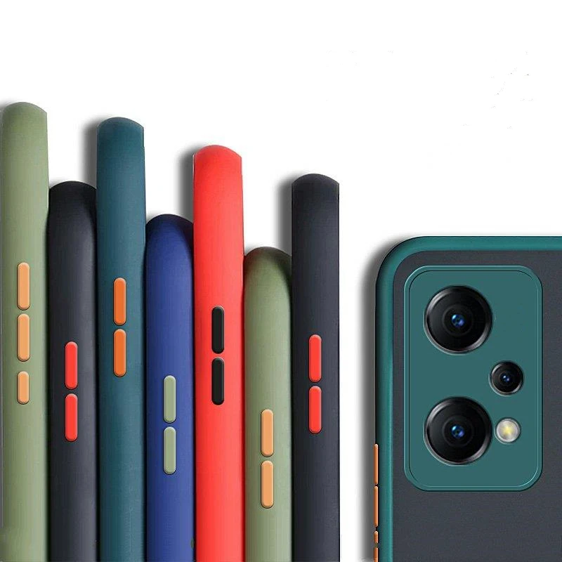 Per Vivo Iqoo Z6 Custodia Protezione Fotocamera Per Vivo Y75 5G Custodia Vivo Y55 5G Cover Vivo T1 5G Custodia Rigida Trasparente Antiurto