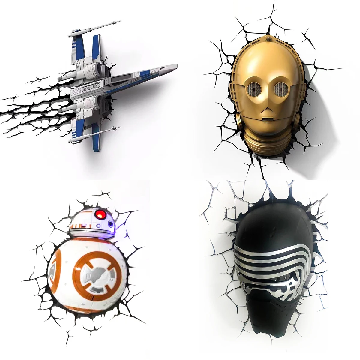 Disney Hologram Kylo Ren Light 3DLightFx 50024 