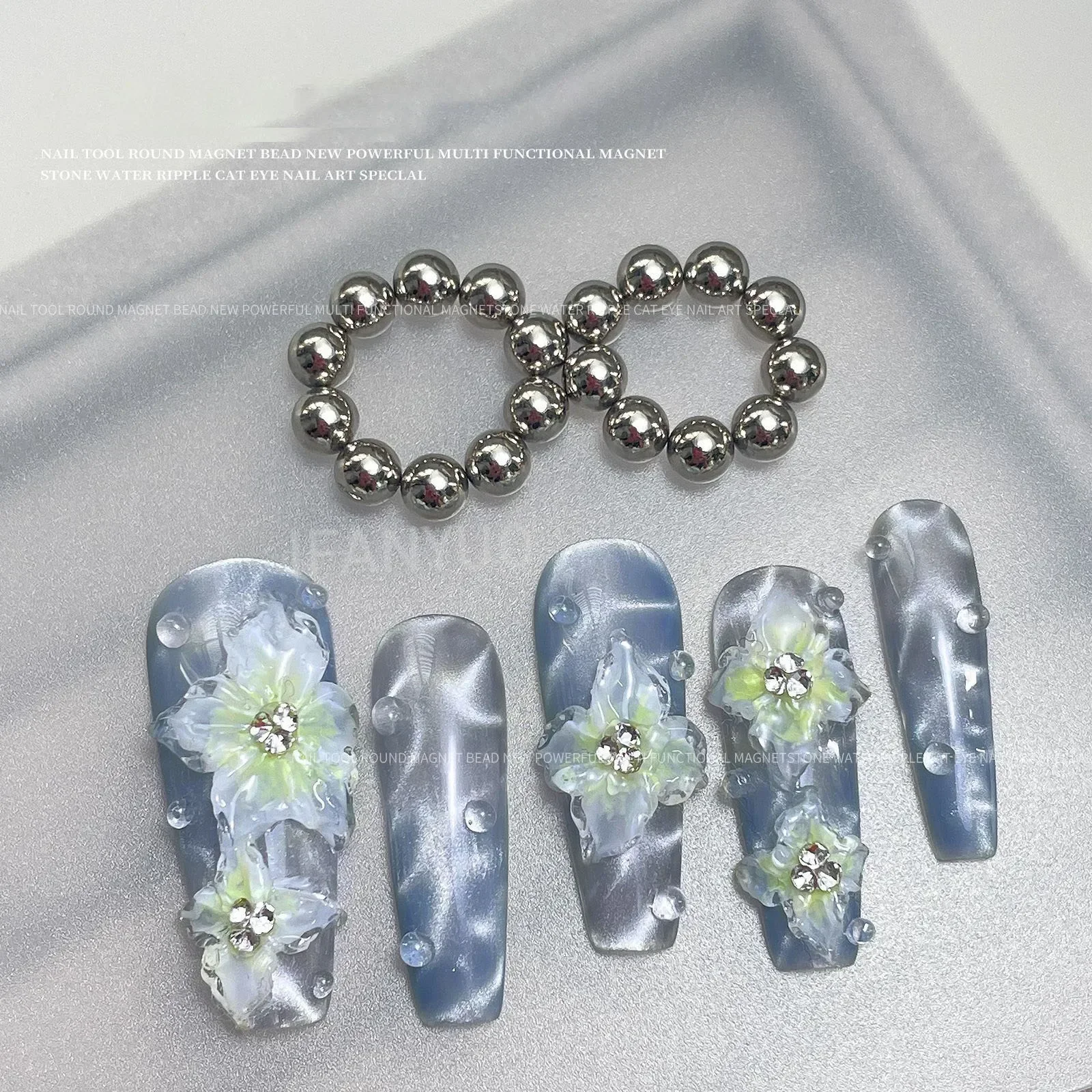 5mm Round Magnet Balls 10/20PCS Magnetic Beads Nail Art Tool