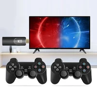 Ретро игровая приставка 58000+ игр ТВ портативная игровая консоль HDMI-совместимые беспроводные геймпады для PS1 N64 DC — изображение 2