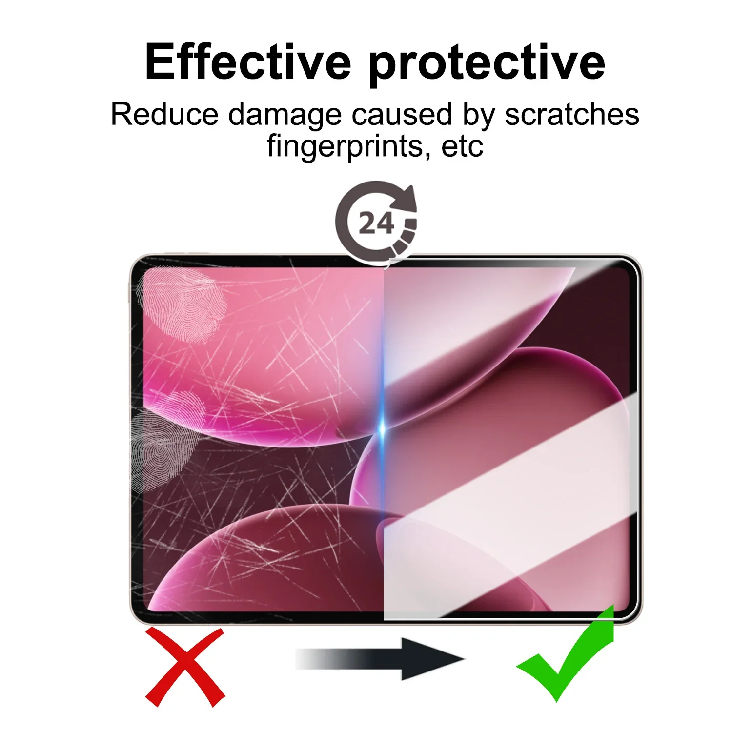 Tempered Glass Easy to Install 9H Hardness Protective Films Screen Protector For OPPO Pad 4 Pro 13.2inch 2025