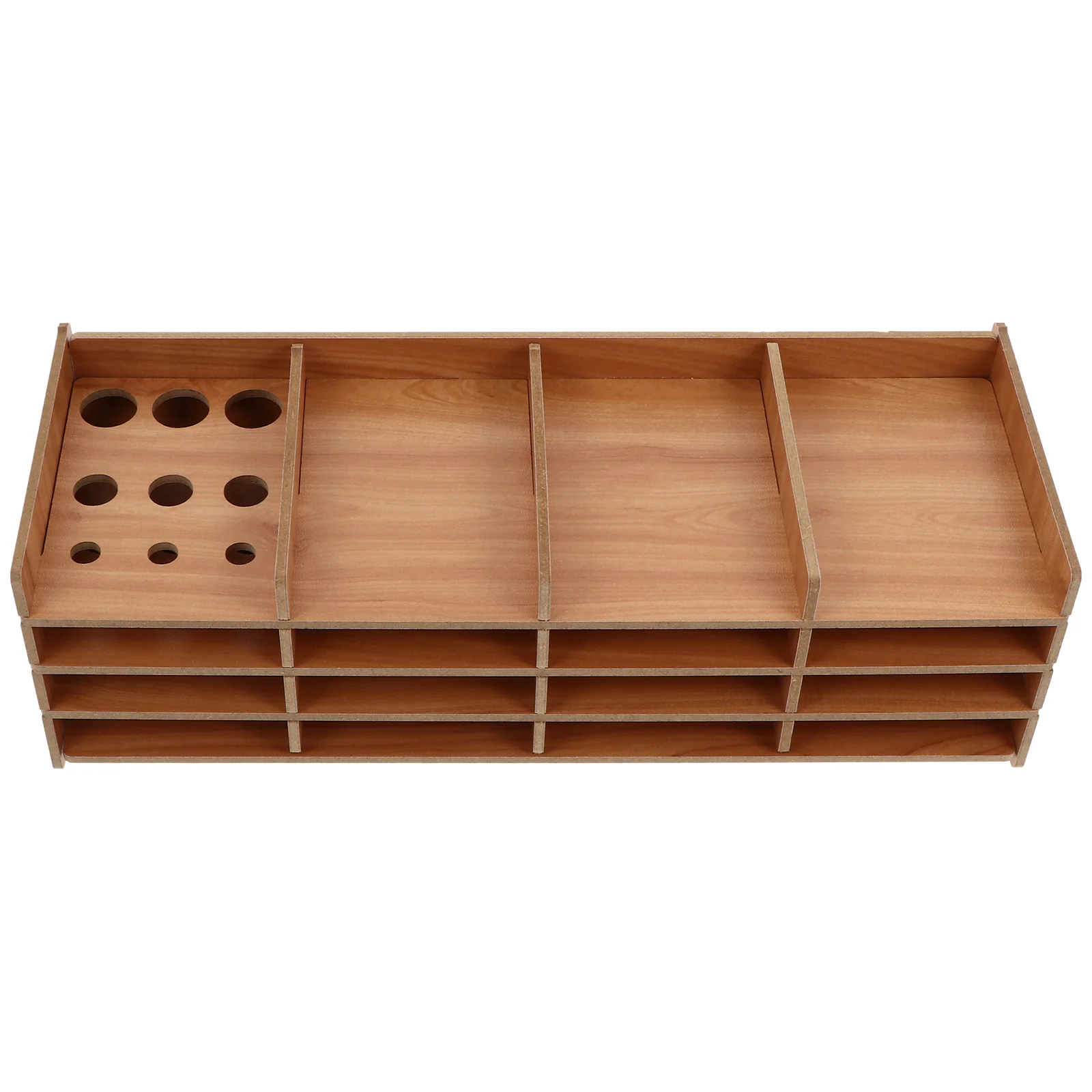 

Wooden Tray Cabinet Tools Set Wood Tray Organizer Diamond Tool Storage Tray Multi Boat Tray Holder 16 Grid Tools Holder