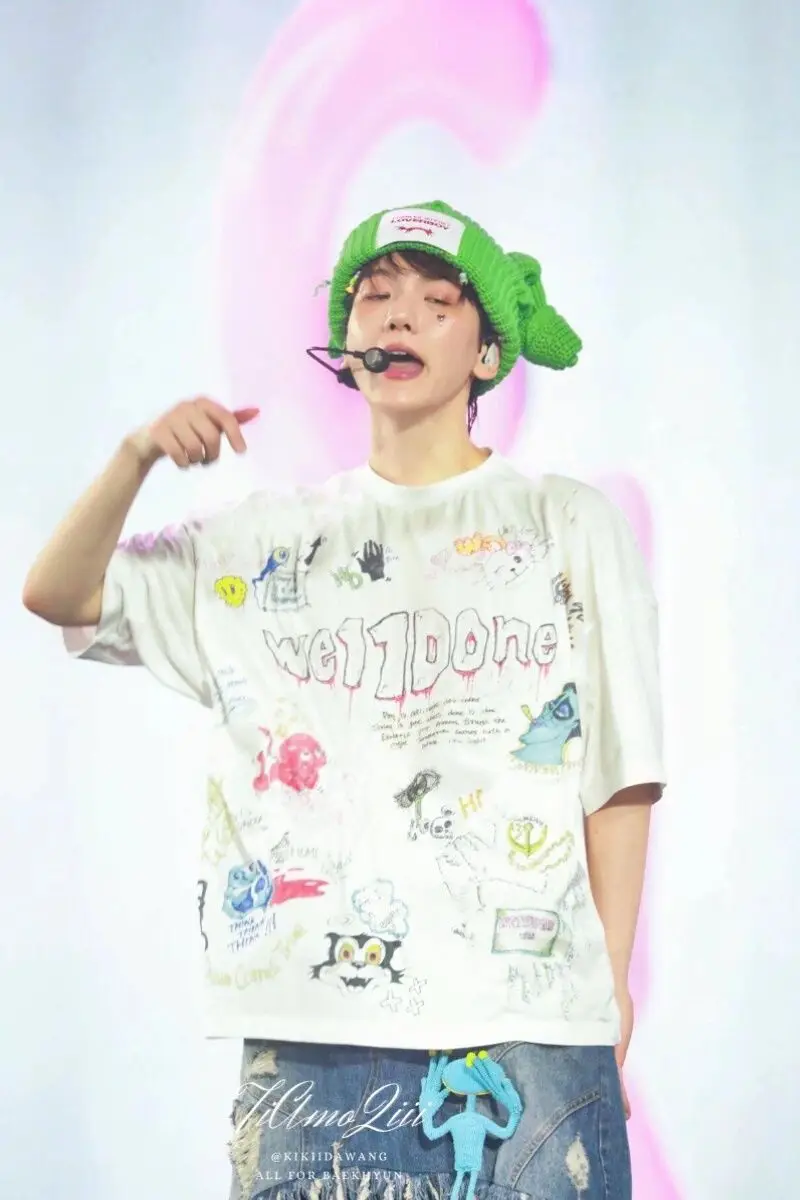 EXO ベッキョン　TーSHIAT Tシャツセット S82239b58464d44499bd936f05fd1b
