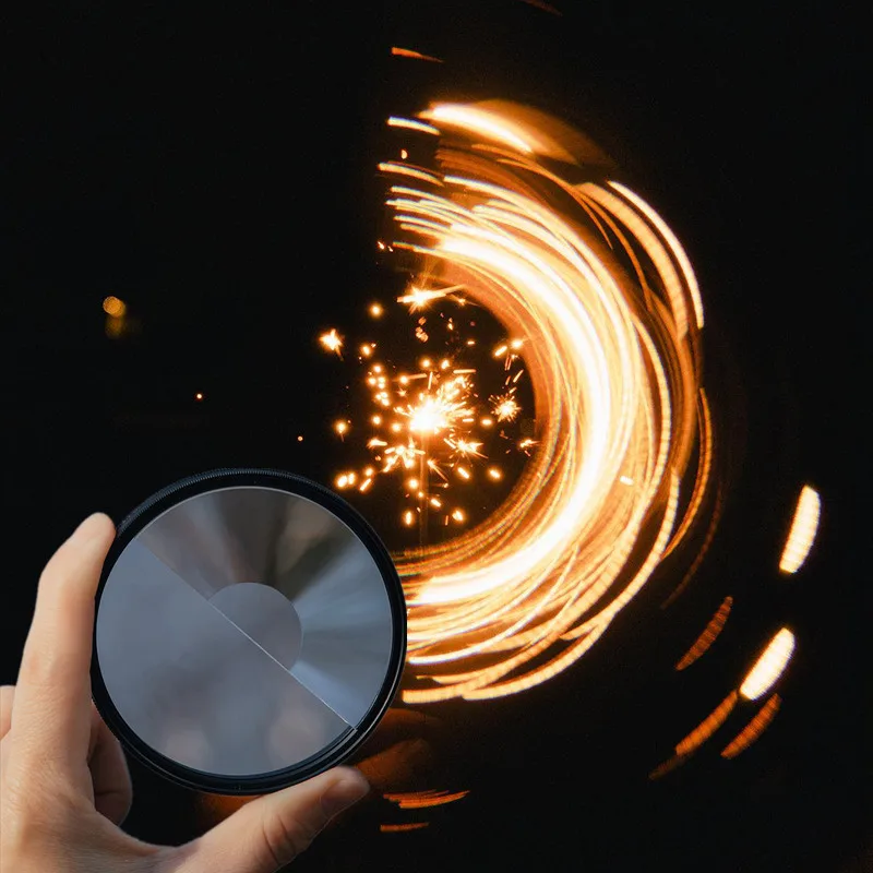SwirlHaloFXLensFilterforDSLRCameraSpecialEffectGlass