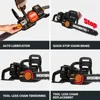 40V 16" Cordless Chainsaw WG385 Power Share Battery Chainsaw 59 ft/s Chain Speed Dual Safety Protection 5