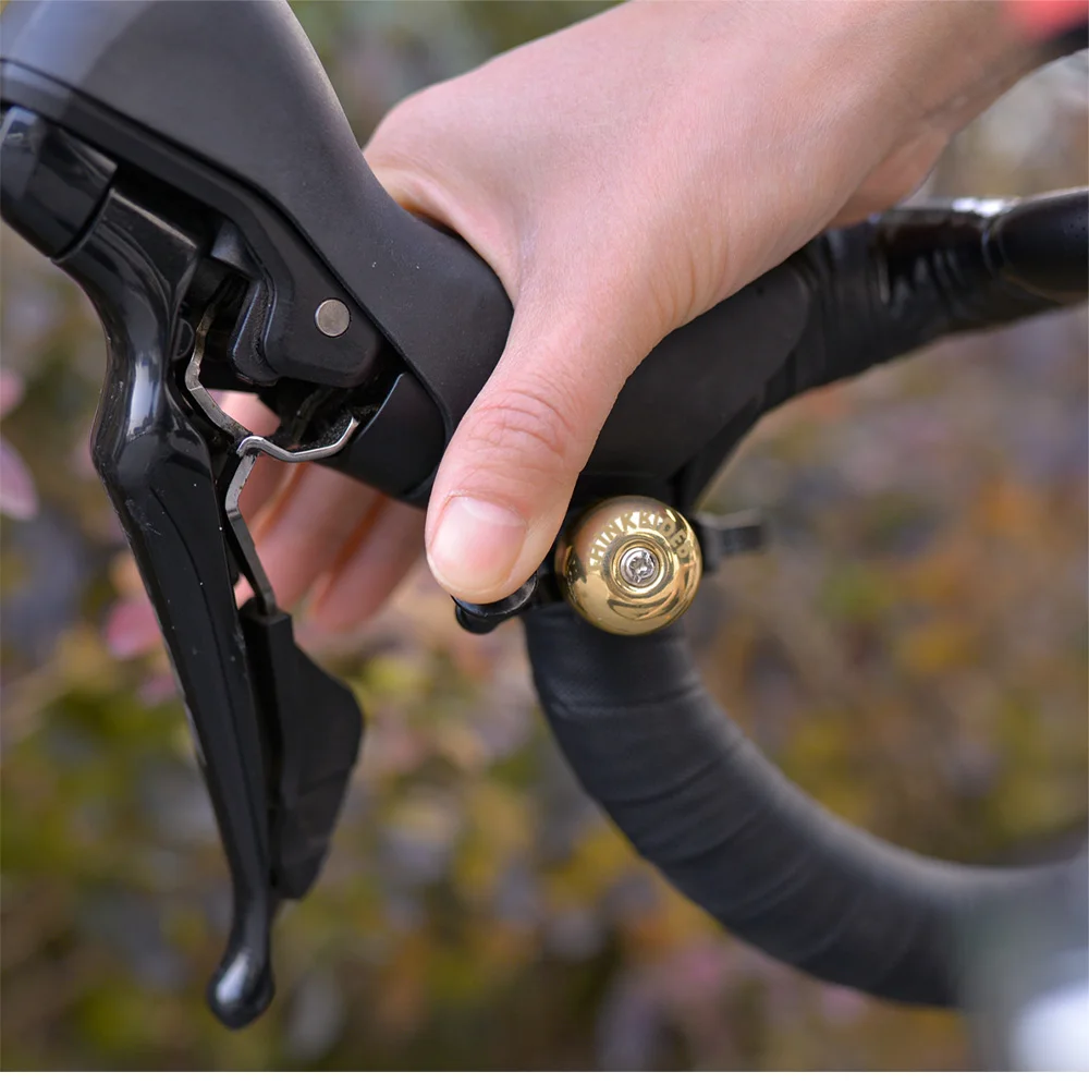 Description Picture 3 of itemThinkRider Retro Classical Bicycle Bell Clear Loud Sound Steel Copper MTB Mountain Bike Handlebar Ring Horn Safety Cycling