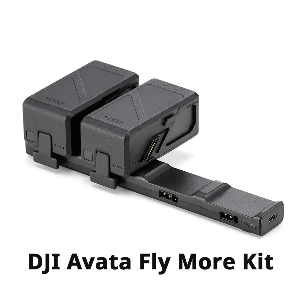 DJI Avata Fly More Kit includes two Intelligent Flight Batteries