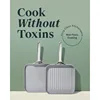 Caraway Griddle Pan & Grill Pan Duo - Non-Stick Ceramic Coated - Non Toxic, PTFE & PFOA Free - Oven Safe & Compatible 2