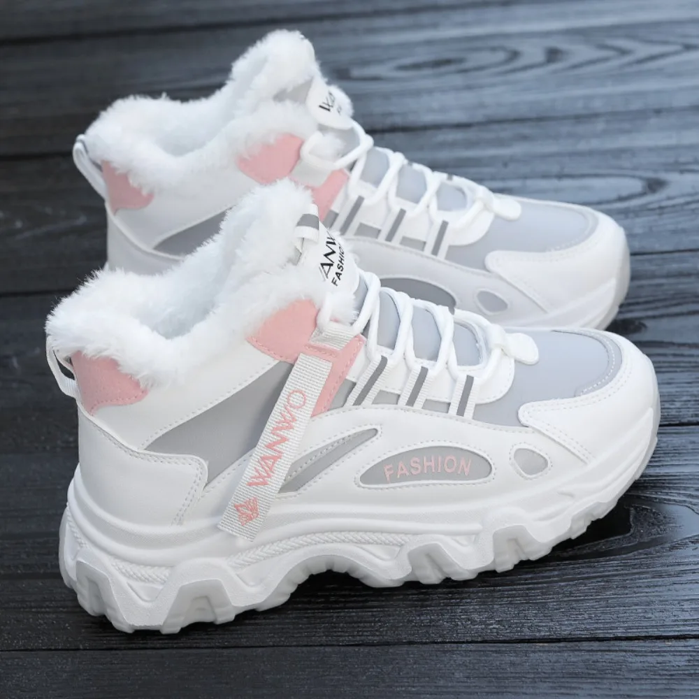 Women Color Block Chunky Sneakers, Lace-up Front Sneakers | SHEIN USA