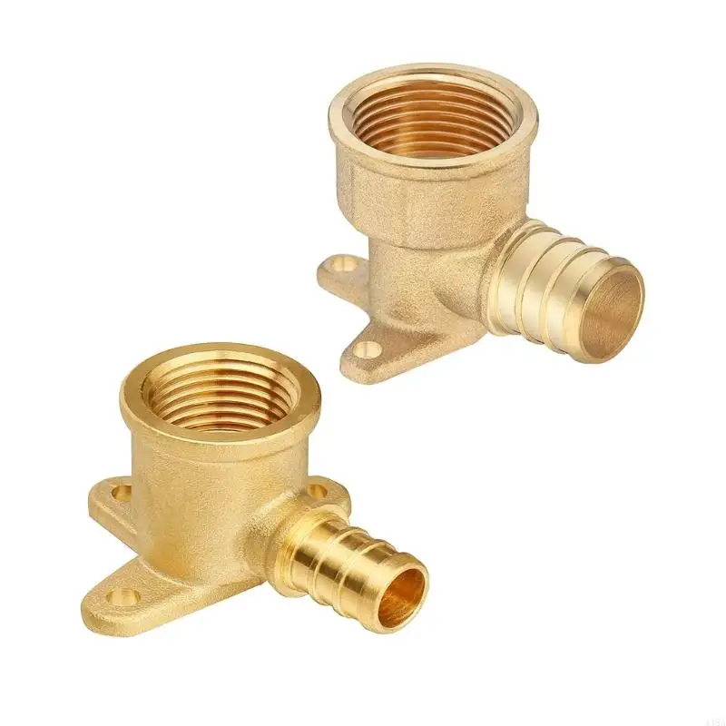Portable 1/2inch 3/4inch Coppers Crimp Drop Ear Elbow Fitting Easy to Install 448A