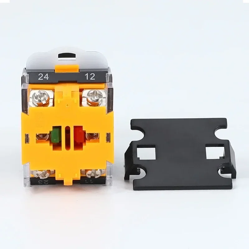 One Piece Push Switch Sensor Emergency Stop Switch Button LA38/203 209B Caliber 22MM Automatic Locking Automatic Reset Industry 5