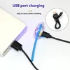 Dog Collar LED Light USB Rechargeable Waterproof Anti Lost Safety Flashing Pendant for Dogs Cats Pets Night Walking Reflective 5