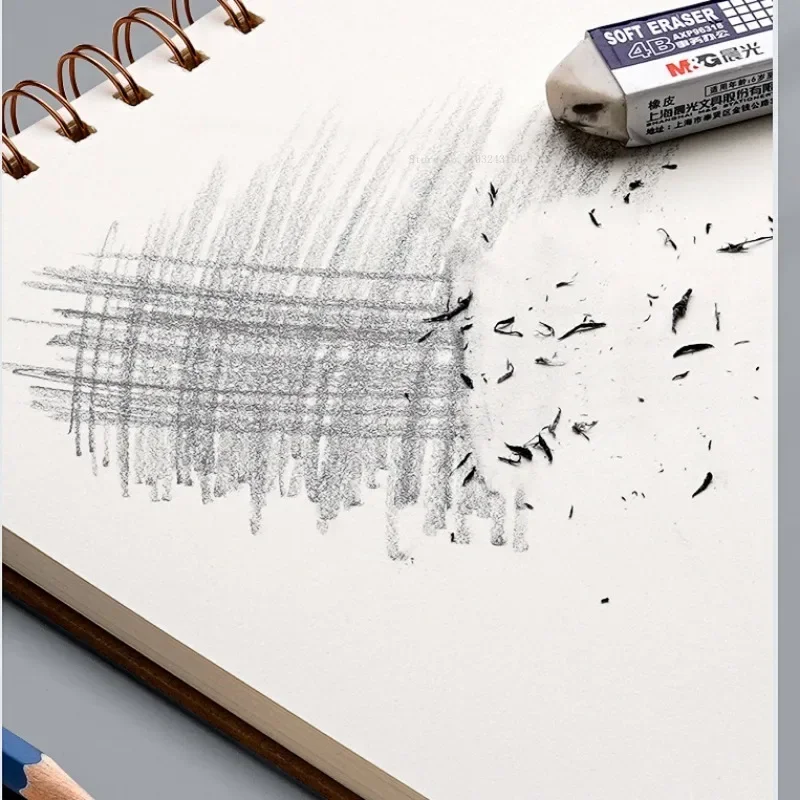 종이 스케치북 커버 책, 하드 드로잉, 두꺼운 그림, 오일 수채화 찢어진 스케치 아트, 3mm 쉘