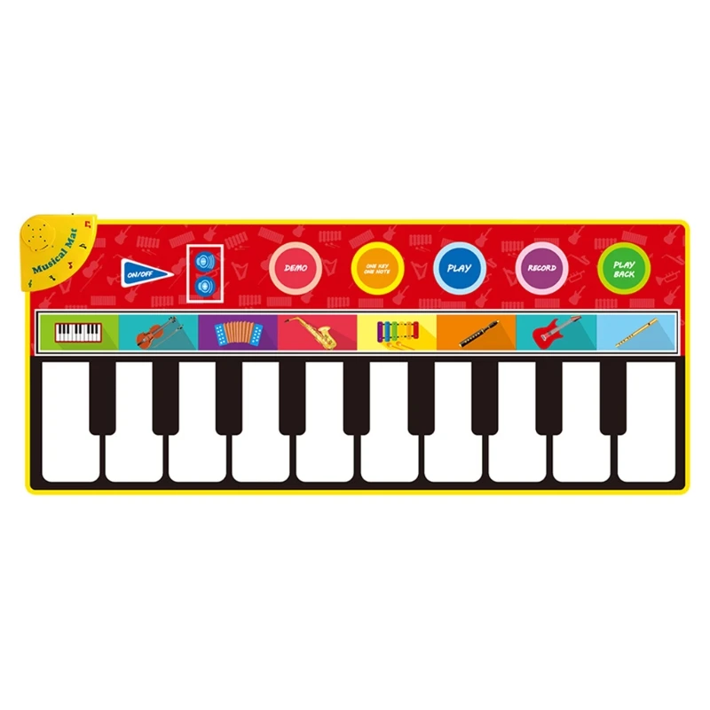 

Kids Simulated Improve Intelligence Educational Piano Carpet Optional Button