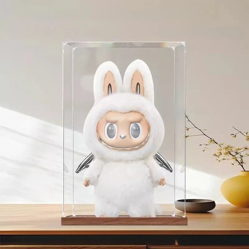 60x35x30cm 대형 수납함 방진 캐비닛 58cm POP MART 지모모 라부부 인형 피규어 아크릴 전시 박스 전용