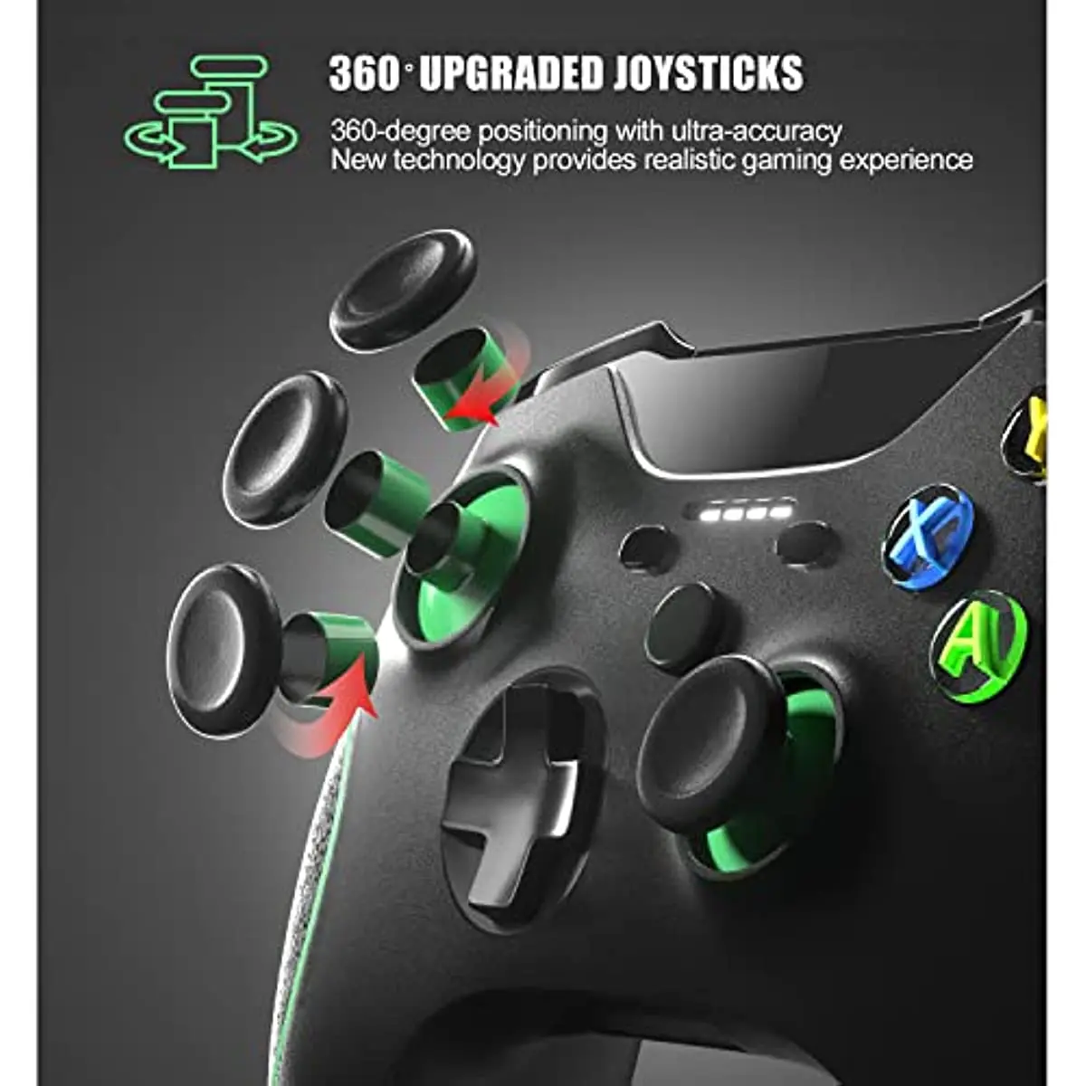 Xbox Ʈѷ  Ʈѷ, Xbox One/One S/One X/Xbox ø X/Elite/PS3/PC Windows 7/8/10 ȣȯ , 2.4G