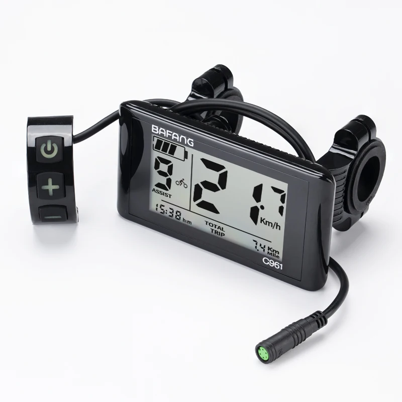 Ebike C961 Display Control Pane for BAFANG BBS01B BBS02B