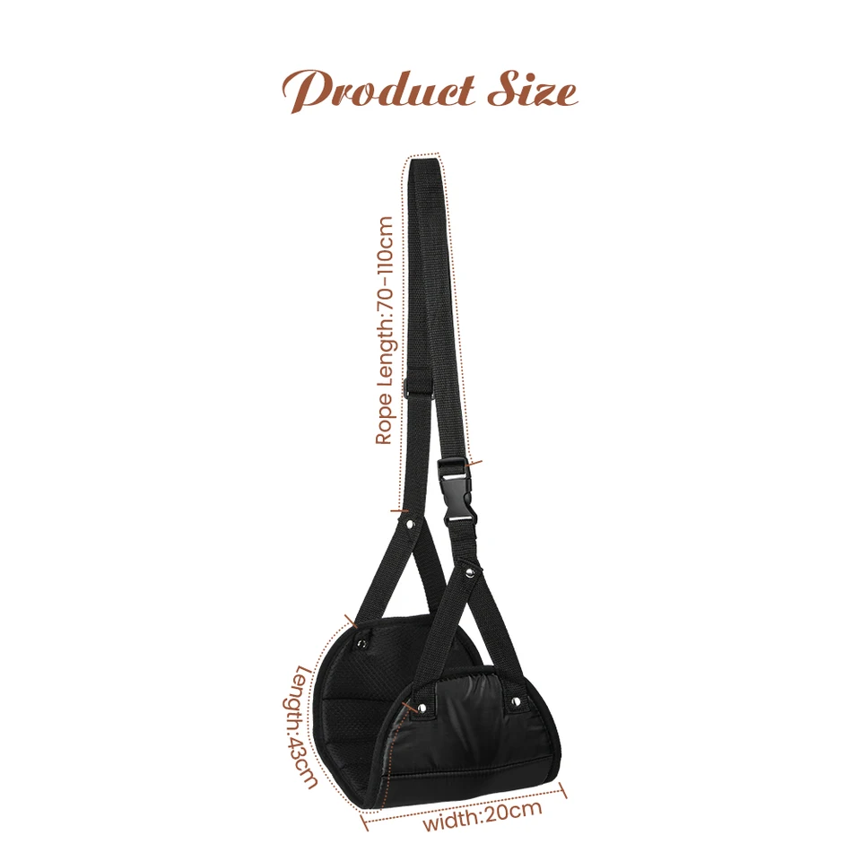 Amaca Poggiapiedi Per Aereo - 2 Pezzi Per Viaggi Lunghi E Ufficio - Foto 8