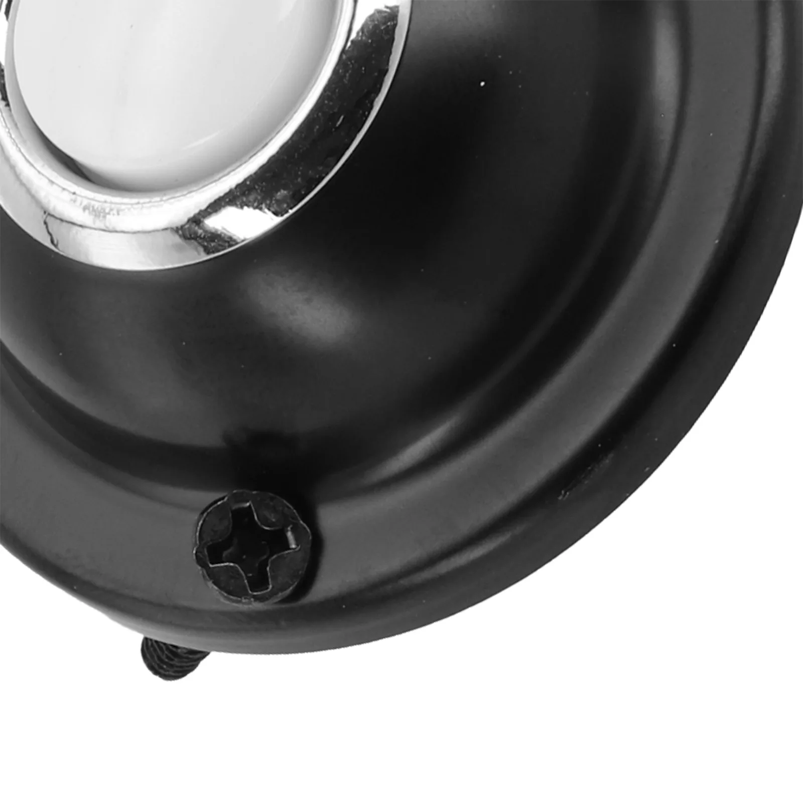 For Low Voltage Systems Front Door Button Round Metal Doorbell Front Entrance Low Voltage Waterproof Classic Design