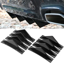 

4PCS Car Rear Bumper Diffuser For Peugeot 206 307 406 407 207 208 308 508 2008 3008 4008 6008 301 408