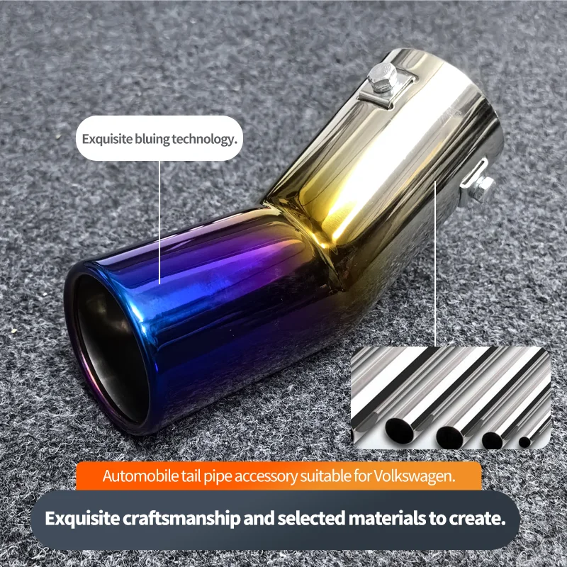 Car Tailpipe exhaust muffler tip exhaust trim pipe for Suzuki Hustler