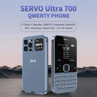 SERVO Ultra700 4SIM Card Qwerty Mobile Phone NFC Access Control Speed Dial Blacklist TYPE-C GSM Cellular Full Keyboard Cellphone 1