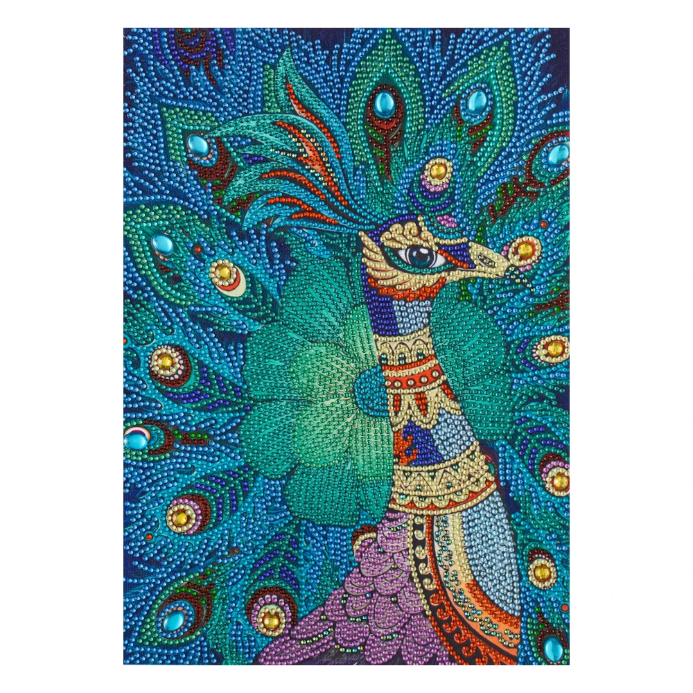 PeacockStatue5DDiamondPaintingEmbroiderywithSpecialShape