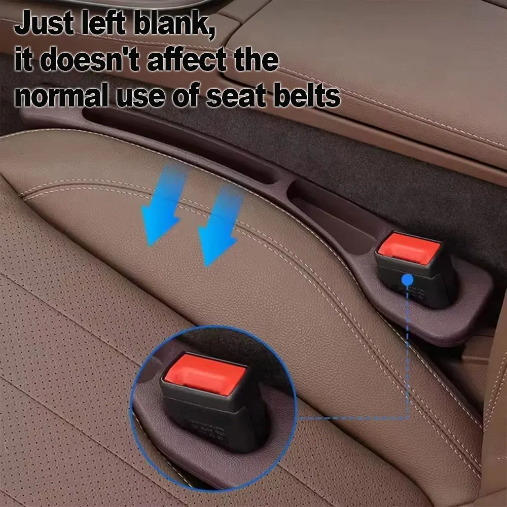 Car Seat Gap Filler and Organizer - Convenient Interior Storage Solution (2-Pack)
