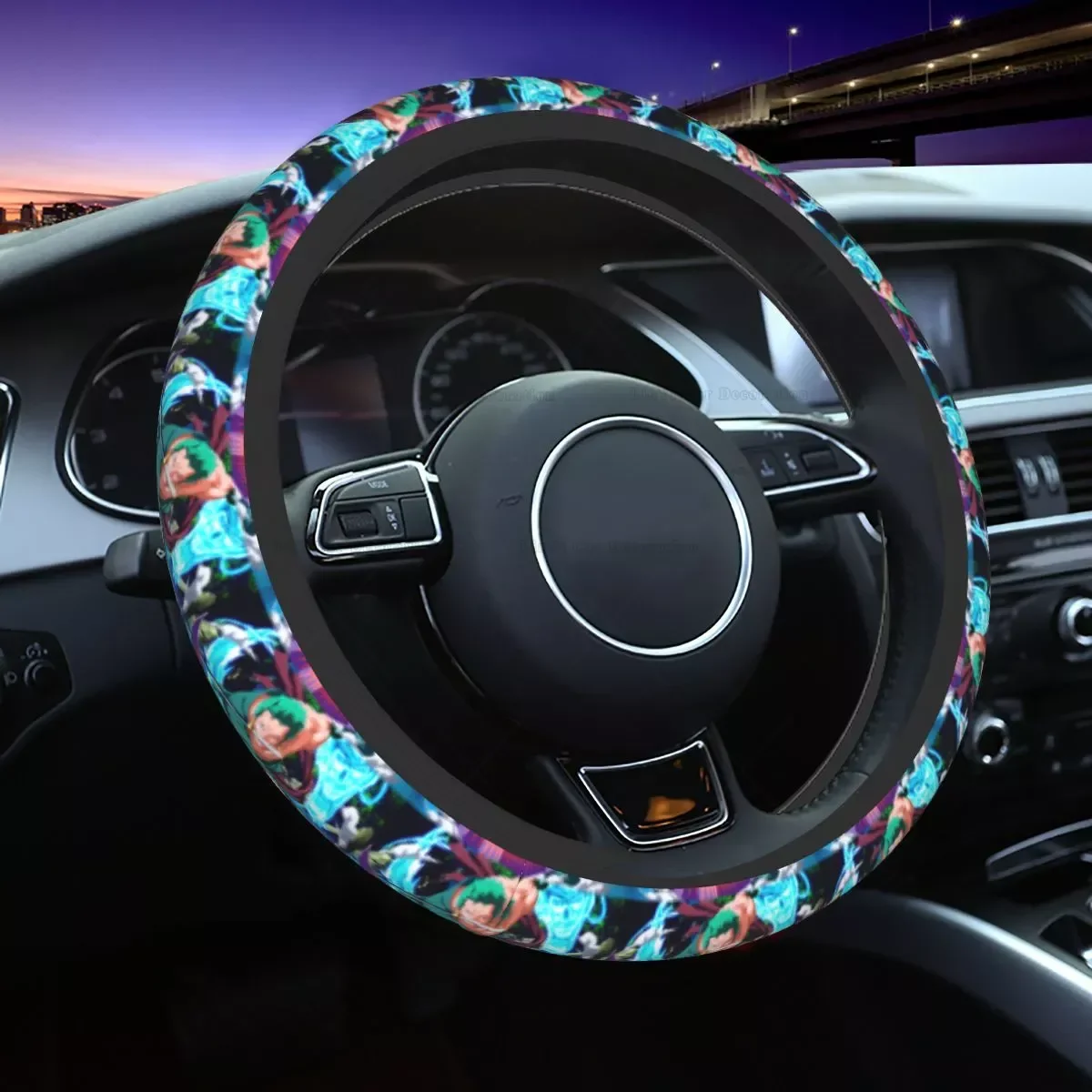 Coprivolante universale in neoprene per auto, traspirante Coprivolante universale in neoprene per auto, traspirante