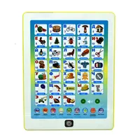 Kids Learning Pad Russian Tablet Point Reading Machine Early Educational Developmental Toy Gift for Baby 2