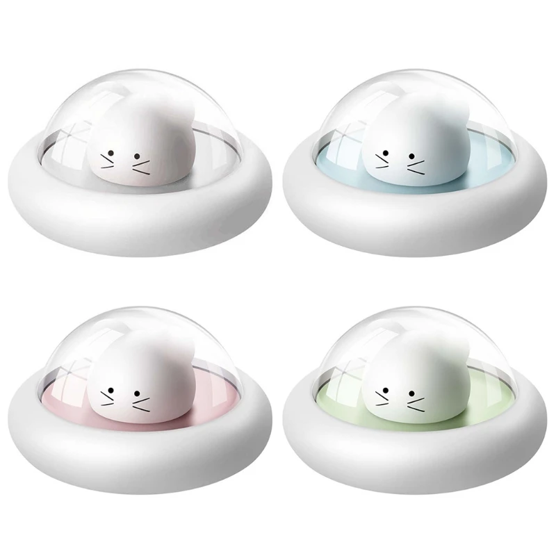 

Small Desk Lamp Usb Wireless Cartoon Charging Mouse Night Light Bedside Light