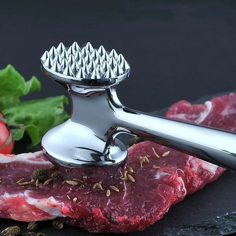 1pcs Hit The Meat Hammer Double-Sided Loose Meat Hammer Pork Steak Fluffy Tender Mince Hammer Creative Kitchen Tools Kitchen 1pcs Hit The Meat Hammer Double-Sided Loose Meat Hammer Pork Steak Fluffy Tender Mince Hammer Creative Kitchen Tools Kitchen