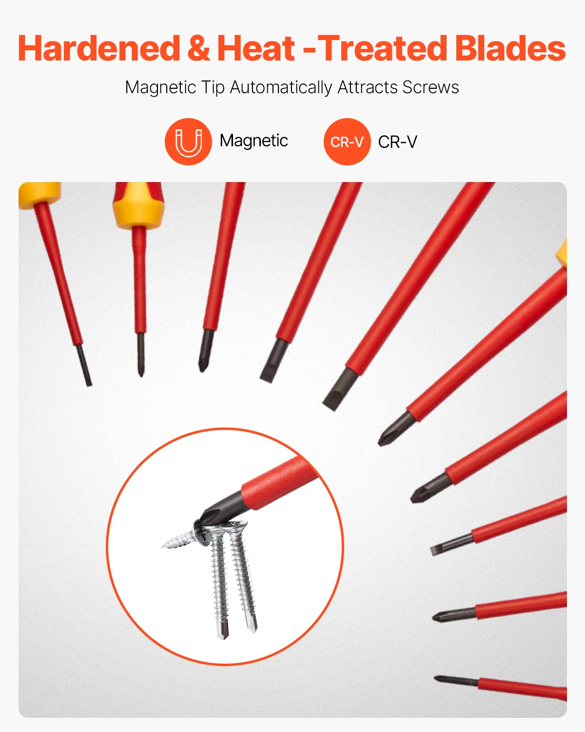 Insulated Screwdriver Set Professional Electrical Tool