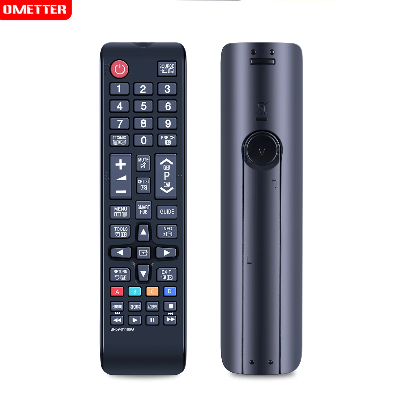 Telecomando Universale Sostitutivo Per TV Samsung BN59-01199G - Telecomando ABS, 8+ Metri