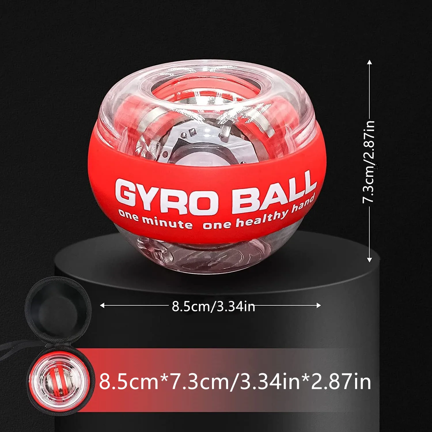 Gyroscopic Power Trainball Autostart Range Gyro Power Wrist Ball with LED Lights Arm Hand Muscle Force Trainer Fitness Equipment gyro ball,gyro wrist ball,power ball
