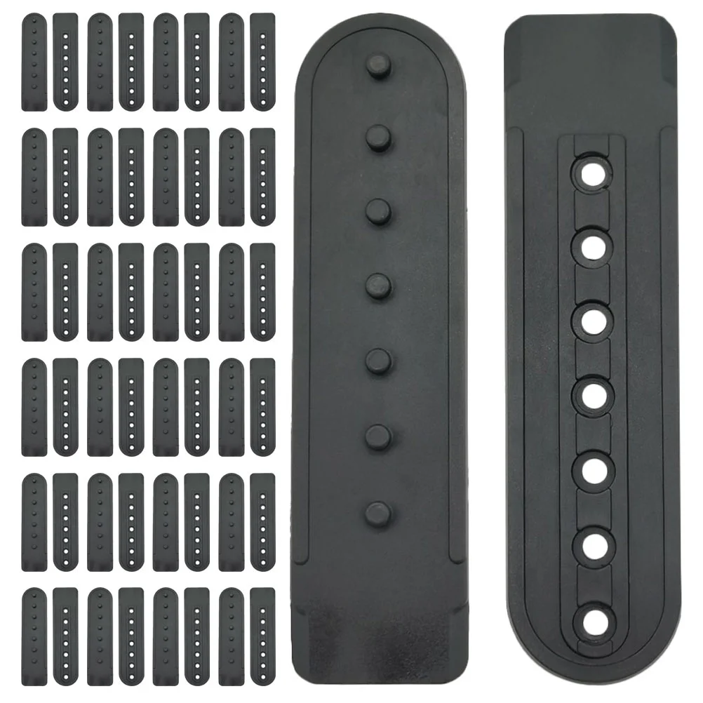 

30 Sets Plastic Cap Hat Buckle Seven-hole Single-row Can Be Pushed and Opened to Close The Has Extenders