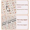 Clothes Organizer Wardrobe Storage Boxes with Lids Houndstooth Blanket Organizers with Handle Closet Wardrobe Zipper Bags 4