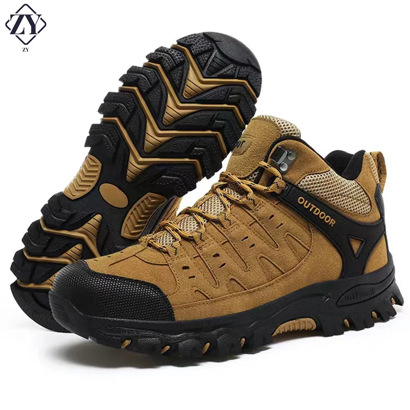 

Мужские походные ботинки, дышащие Сапоги для активного отдыха, обувь для походов, альпинизма, военные ботинки, большой размер 47