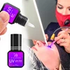 UV Lash Glue Eye Lash Extension Glue 5ml Quick Dry In 1 Second Long-Lasting Waterproof Eyelash Glue UV Glue For Lash Extension 1