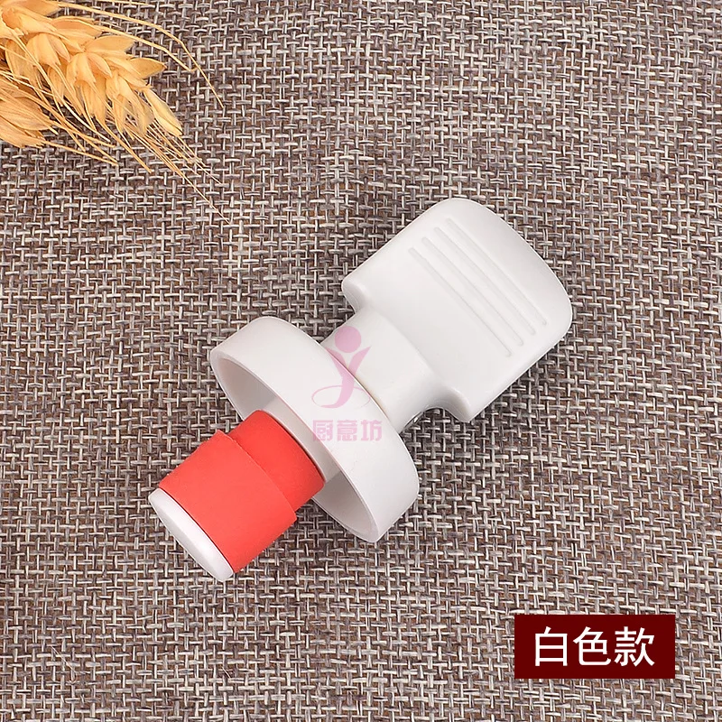 Wine Stopper Hand Press Sealing Champagne Cap Beers Cork Plug Seal Lids Vacuum Fresh-keeping 1pc