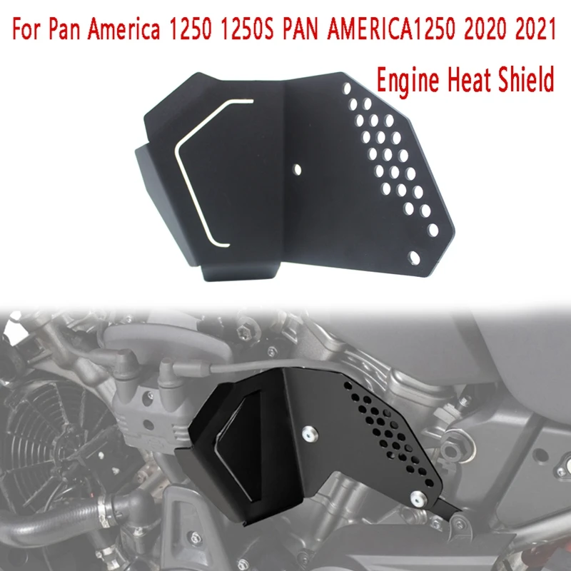 

Защитная крышка мотоцикла, средняя рама двигателя, тепловой экран для Pan America 1250 1250S PAN America a1250 2020 2021