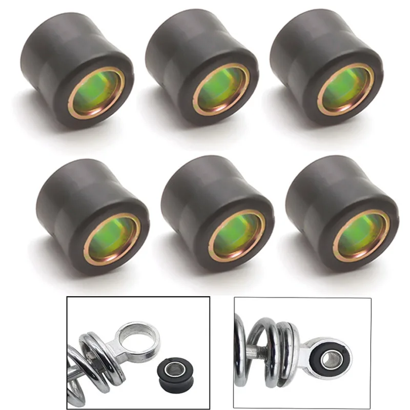 8pcs/lot Motorcycle Scooter Rear Shock Absorber Rubber Sleeve Cushion...