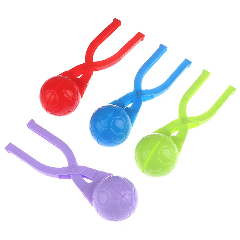 

Cute Football Snowball Clip Kids Winter Outdoor Sports Snow Sand Mold Fight Toy