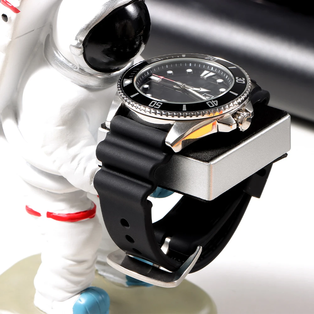 Water-Resistant Silicone Watchband Strap
