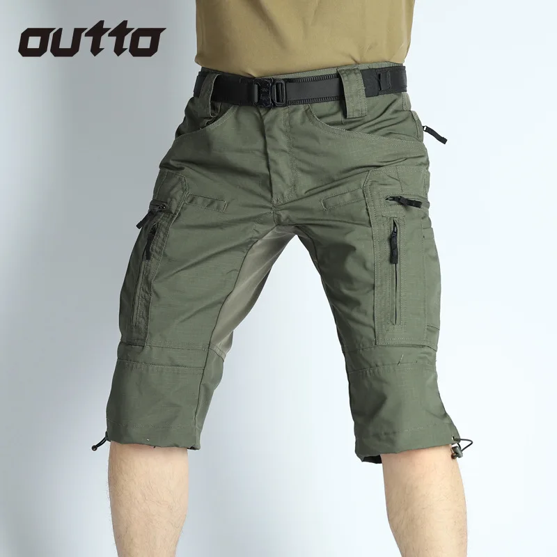 New Tactical Shorts Men's Multi Pocket Wear-resisting Cargo Shorts Outdoor Climbing Camping Shooting Half Pants Male M-3XL