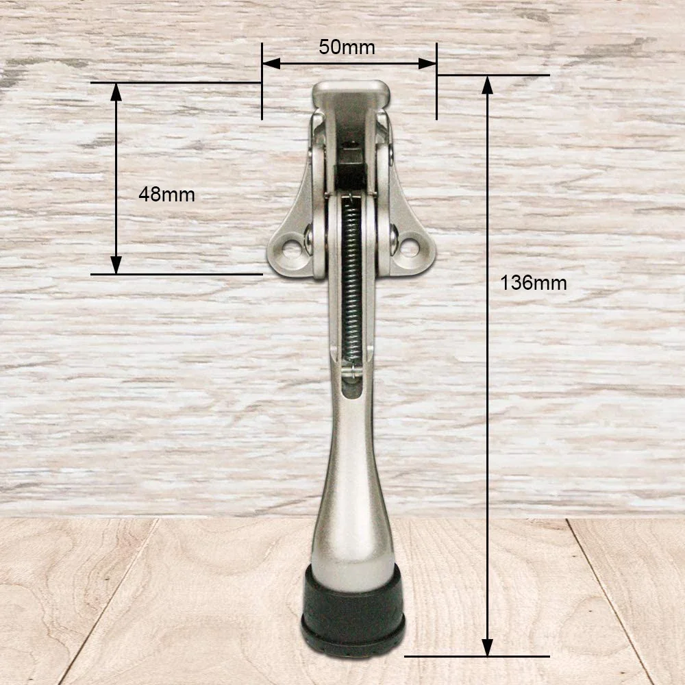 Door Stopper Heavy Duty Mute Zinc Alloy Non-Slip Rubber Tip Hidden Wall Protector Hardware door stopper silicone door stopper door stopper bumpers magnetic door stopper