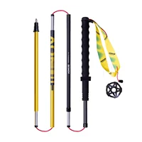 AONIJIE E4210 Newest 110CM 120CM Ultralight Folding Carbon Fiber Hiking Pole Straight Walking Sticks For Trail Running Climbing 2