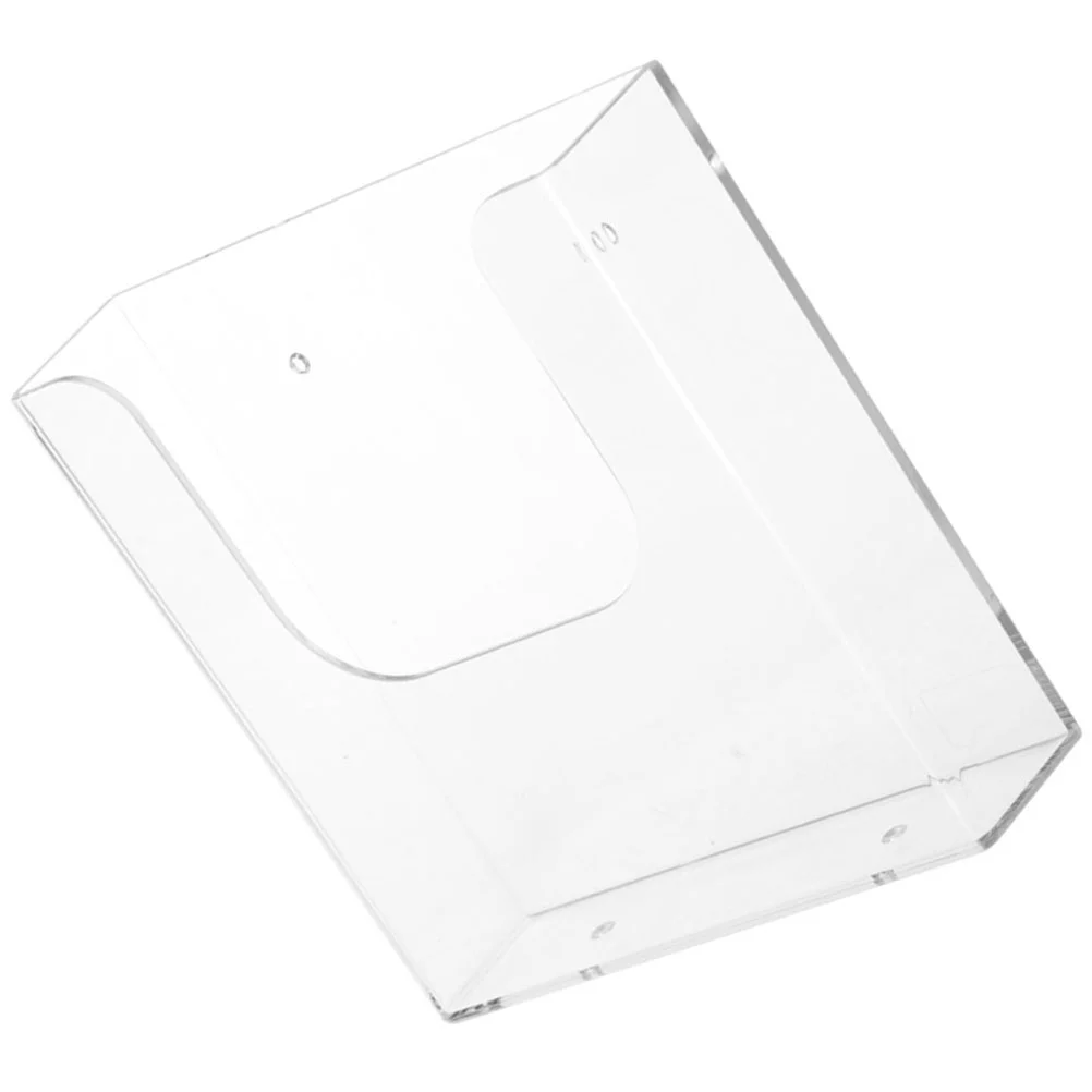 Acrylic Multi-Layer Catalog Display Stand Rack A4/a5 Desktop Wall-Mounted Information Rack Acrylic Brochure Single-Page
