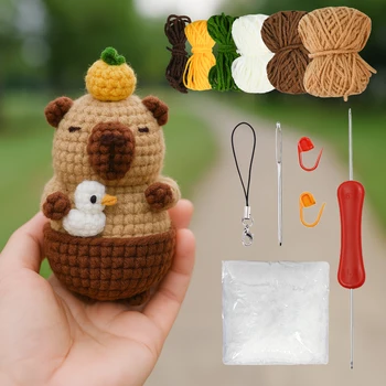 Capybara Crochet Kit 1