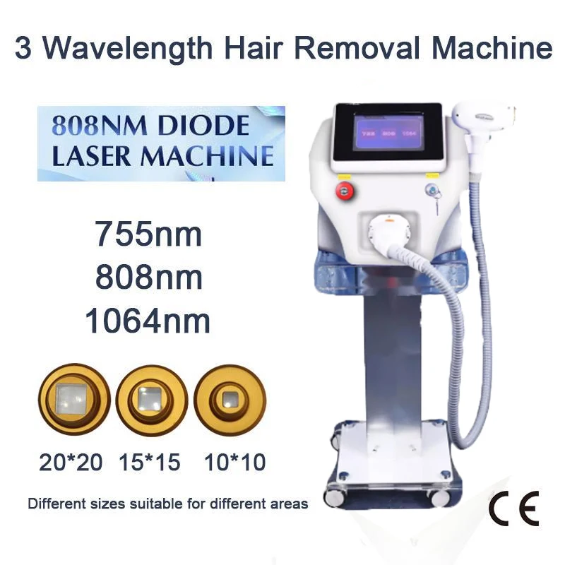 Diode Laser Machine Professional 808 3 wavelengthLazer Hairs Removal